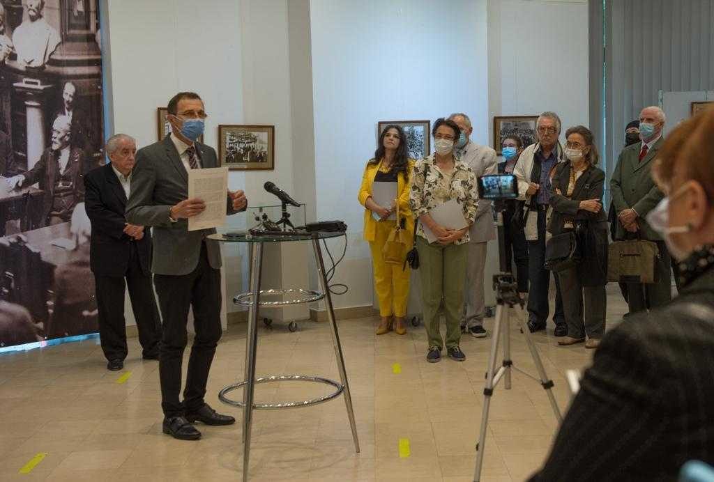 Nicolae Iorga a fost omagiat la Biblioteca Academiei Române