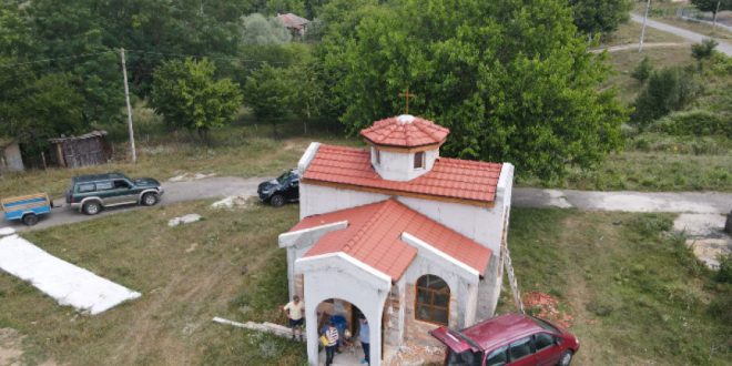 Новият храм в село Евренозово ще бъде осветен в края на юни