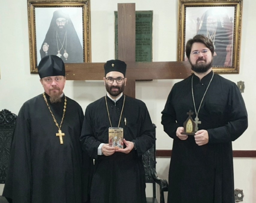 Clergy of the Argentine Diocese met with the Patriarchal Vicar of the Antiochian Orthodox Church in Rio de Janeiro