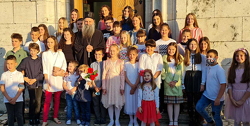 The Patriarch opens an exhibition of the Icon painting workshop “St. Lazarus”