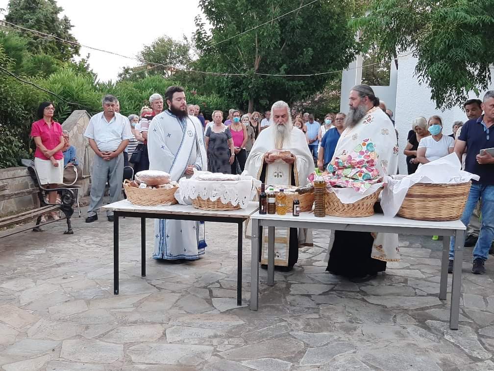 Πανηγυρικός Εσπερινός Εορτής των Αγίων Αναργύρων στην Αμάρυνθο