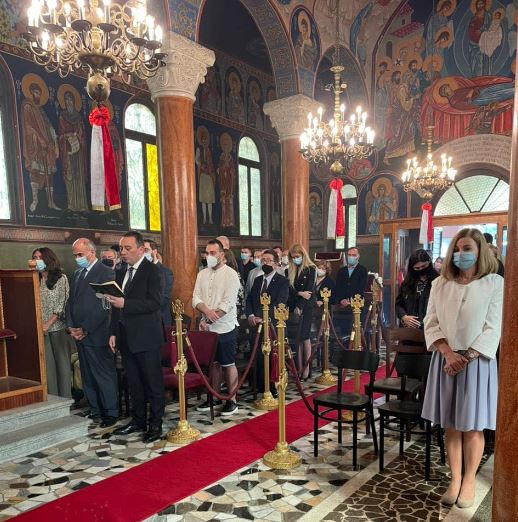 Σε Θεία Λειτουργία στη Σόφια ο Υφυπ. Εξωτερικών Κ. Βλάσης