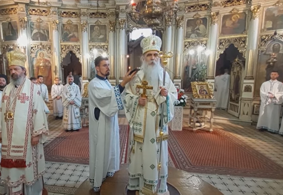On the feast day of Holy Pentecost in the Cathedral church of Novi Sad