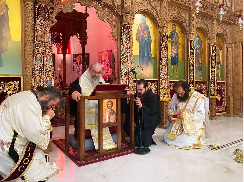 Στον Ύψωνα ο Μητροπολίτης Λεμεσού για την Πεντηκοστή