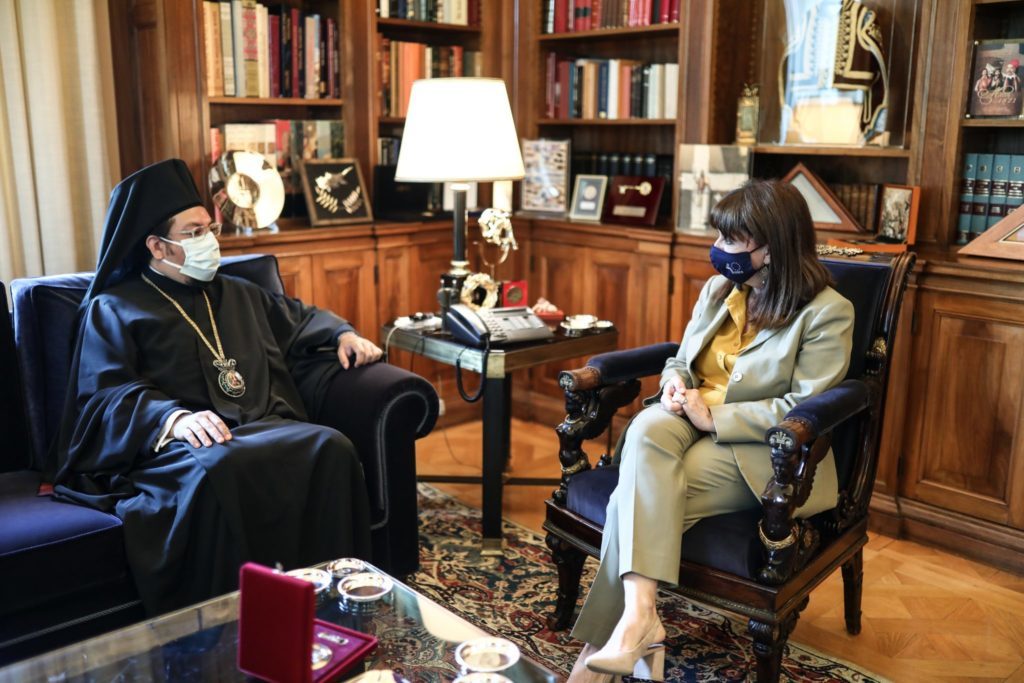 Митрополит Буэенос-Айресский Иосиф встретился с президентом Греции