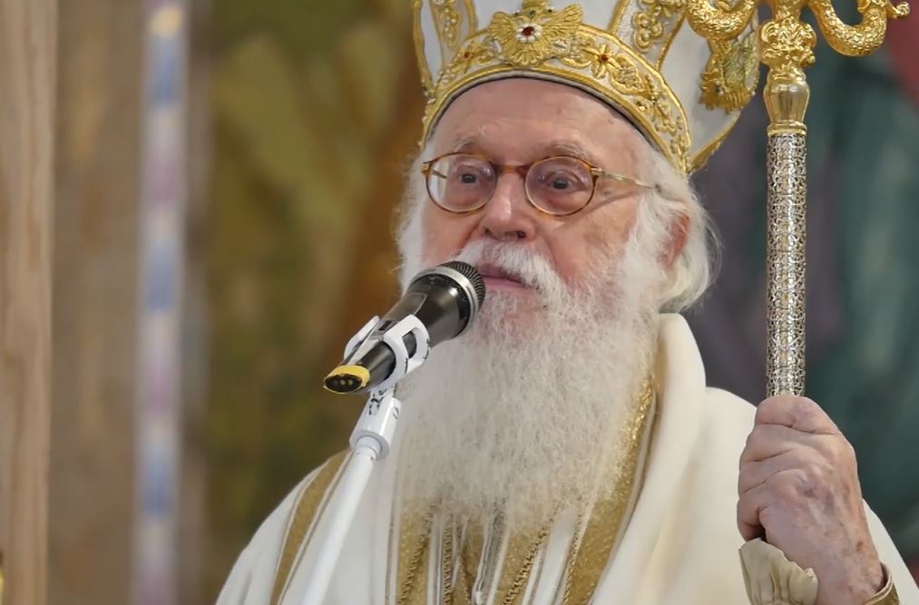 Archbishop of Albania celebrates 29th anniversary of election to ecclesiastical throne at Cathedral of the Resurrection in Tirana