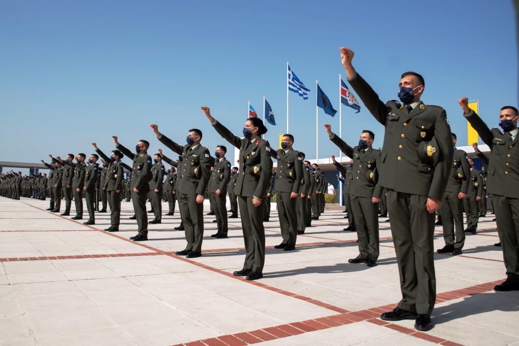 Τελετή ορκωμοσίας νέων Ανθυπολοχαγών στη ΣΣΕ