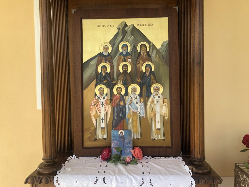 Τίμησαν τη Σύναξη των Βοιτωτών Αγίων στον Ελαιώνα Θηβών