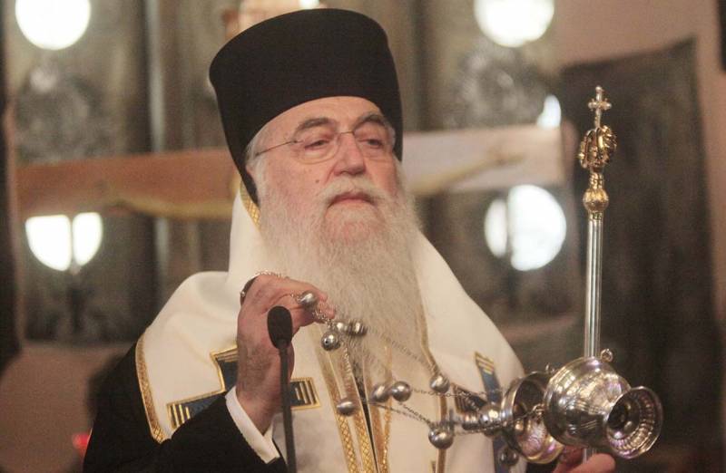 Госпитализирован Митрополит Перистерийский
