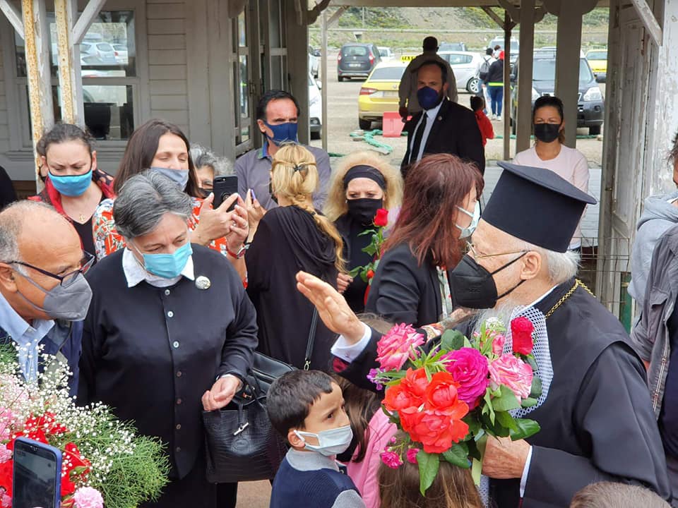 Ecumenical Patriarch arrives on his home island of Imbros