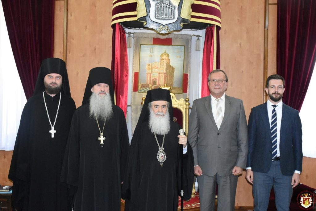 Στον Πατριάρχη Ιεροσολύμων ο Ρώσος Πρέσβης στο Ισραήλ