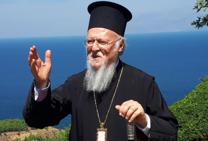 ΙΜΒΡΟΣ: Ο Οικουμενικός Πατριάρχης ψάλλει το Φως Ιλαρόν (ΒΙΝΤΕΟ)
