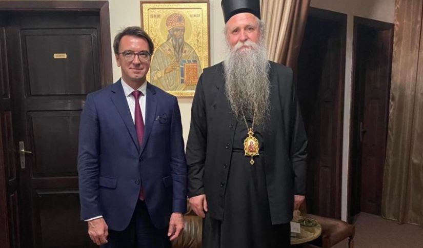 Newly elected Metropolitan of Montenegro receives ambassadors of Bulgaria, Russia