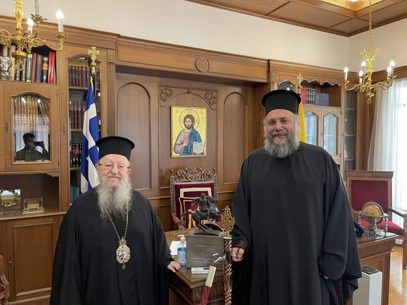 Συνάντηση Μητροπολιτών Θεσσαλονίκης και Τρίκκης