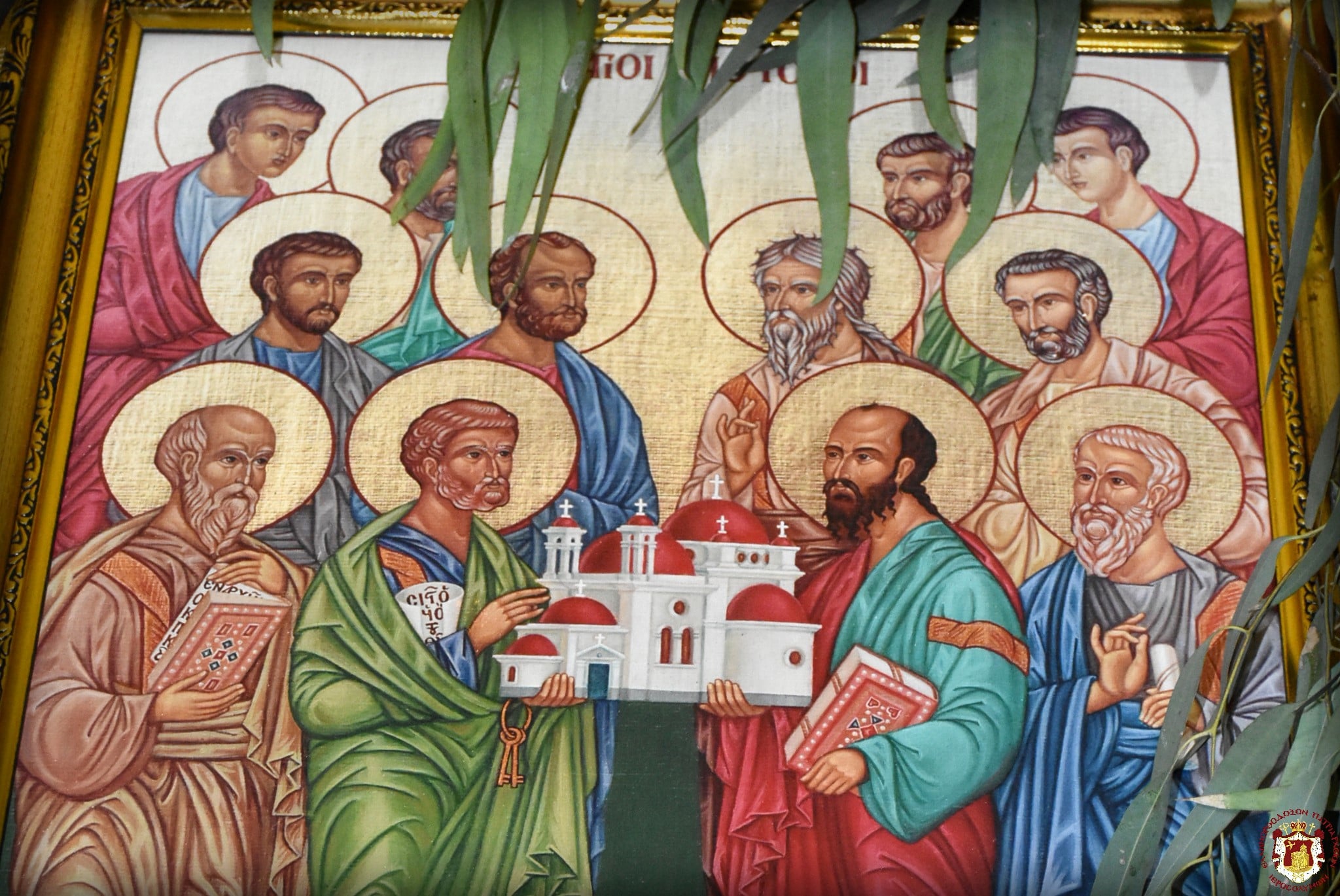 Где были апостолы. 12 Апостолов Иисуса Христа. Ученики Иисуса Христа 12 апостолов. Избрание 12 апостолов икона.