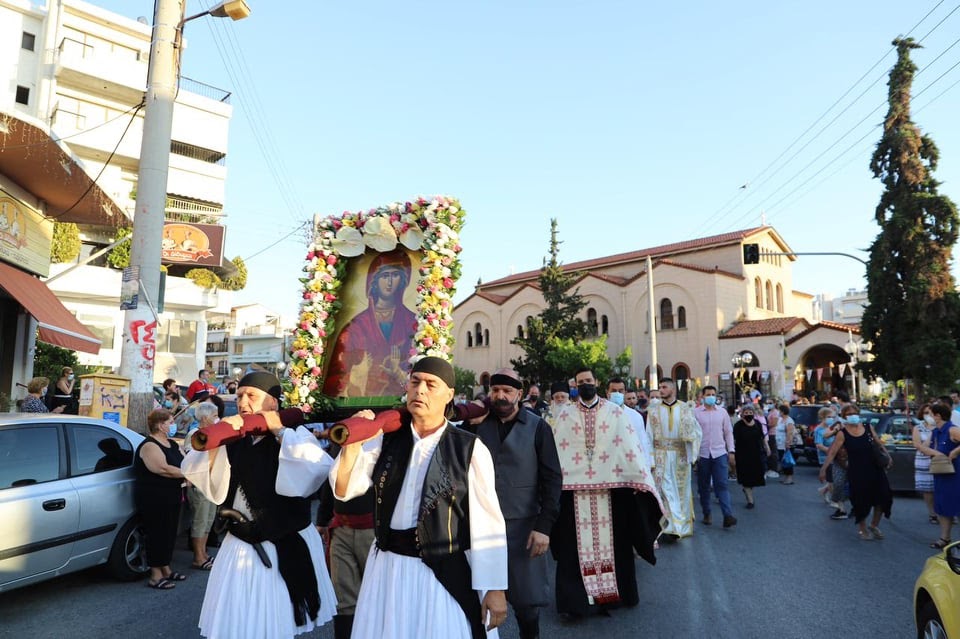 Η εορτή της Αγίας Μαρίνας στην Ηλιούπολη Αττικής