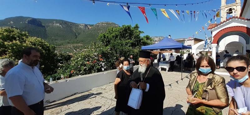 Η μνήμη της Αγίας Κυριακής στην Ιερά Μητρόπολη Μαντινείας