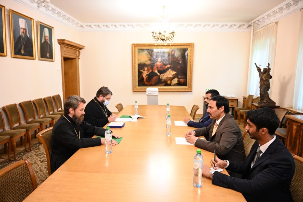 DECR chairman meets with Qatar’s ambassador to Russia
