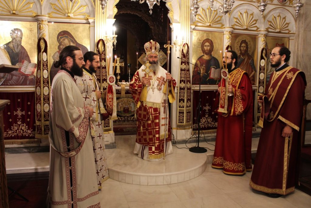 Αγρυπνία για τον Άγιο νεομάρτυρα Ιωνά στην Αγία Νάπα