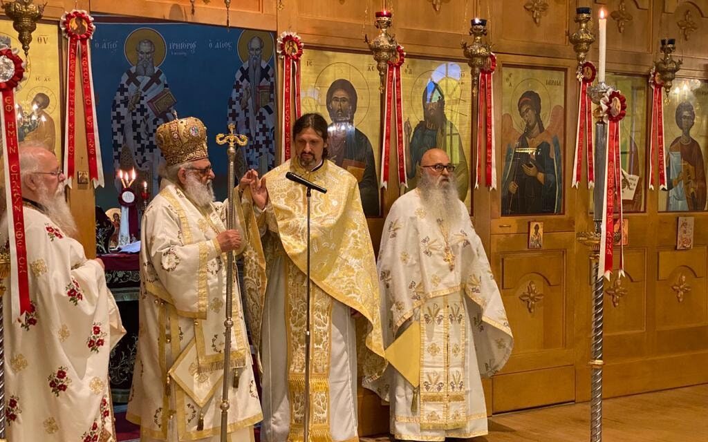 Ordination of Fr Ioan Petkov