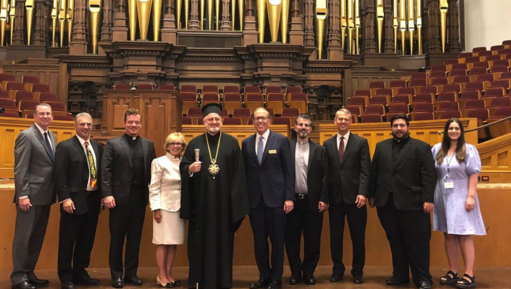 Archbishop Elpidophoros Continues Visit to Utah