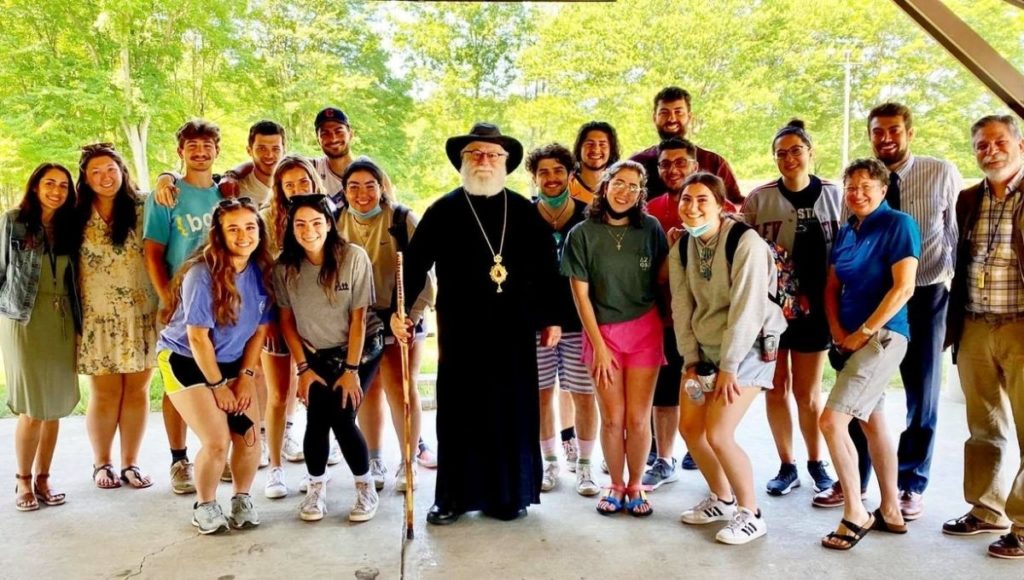 Metropolitan Savas Visits Camp Nazareth
