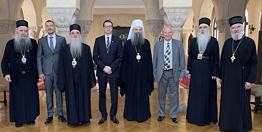 Serbian Patriarch Porfirije receives country’s new envoys to Syria, Morocco, DR Congo