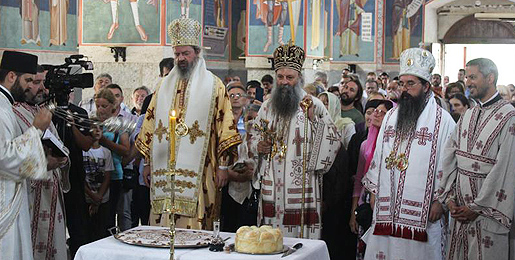 Patron Saint-Day of Holy Archangel Gabriel Monastery in Kovilj