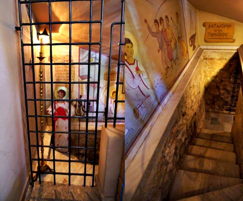 Η κατακόμβη του Αγίου Ταρσιζίου