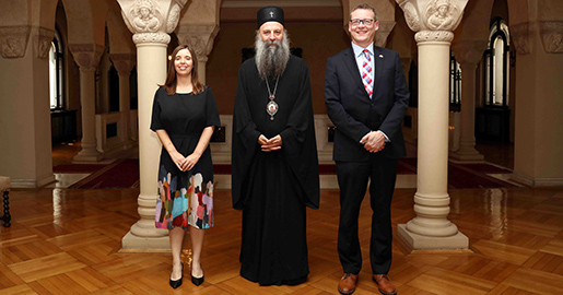 “Η Σερβική Εκκλησία έχει δεσμευτεί να ξεπεράσει τις διχόνοιες”