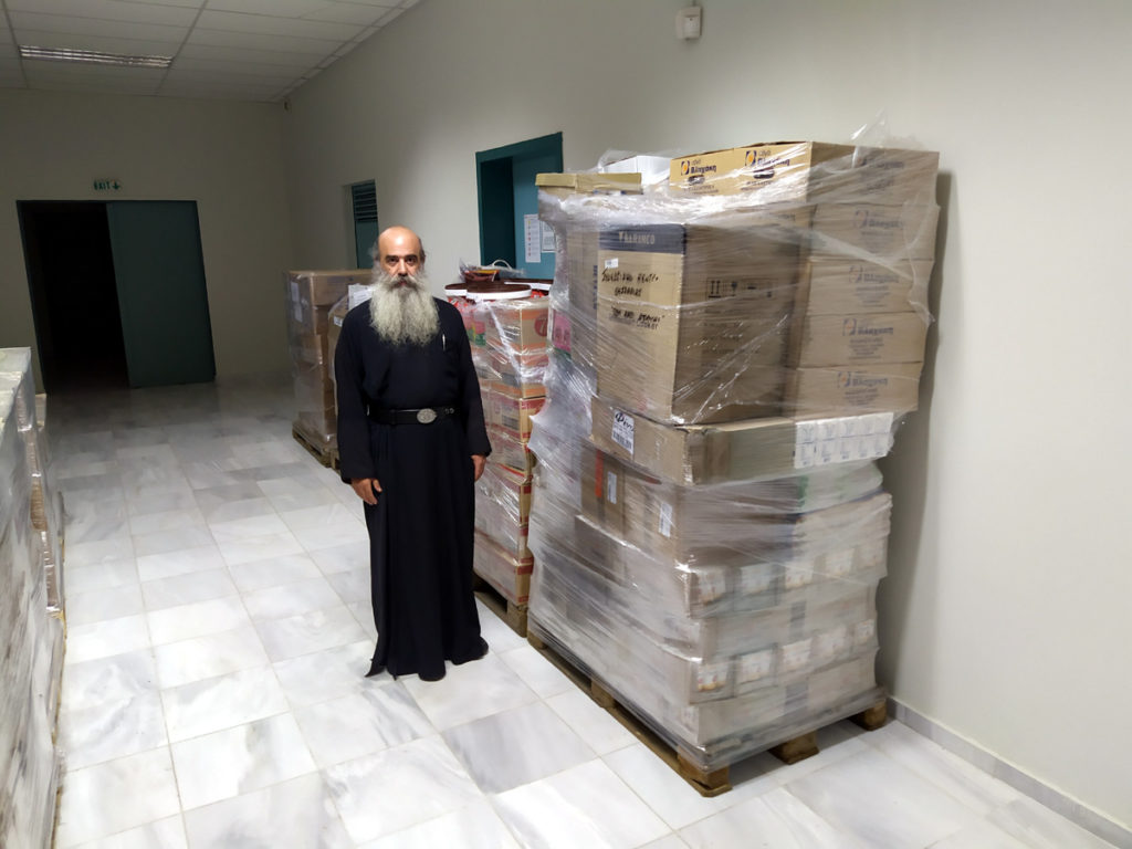 Δωρεά τροφίμων για τις κατασκηνώσεις Αγ.Λαυρεντίου