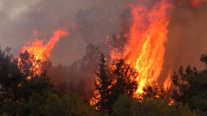 Μεγάλη πυρκαγιά στην Κύπρο
