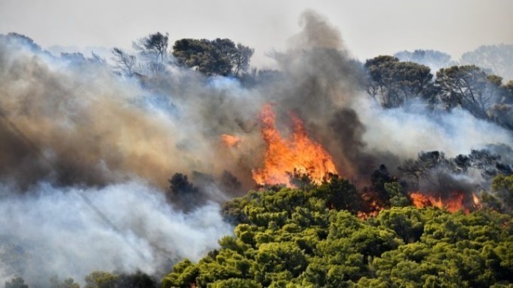 Πυρκαγιά σε Ριτσώνα και Μέθανα – Πάνω από 10.000 στρέμματα καμμένης γης στην Κεφαλονιά