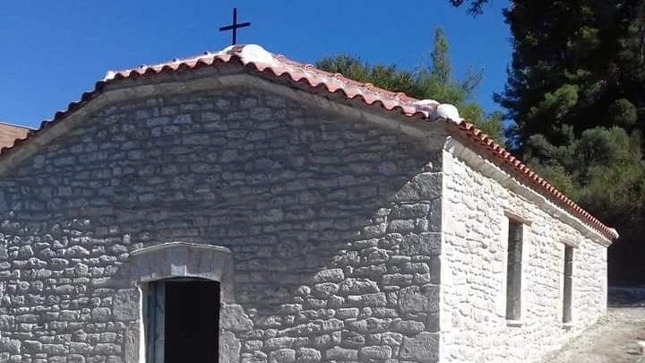 Αναστηλώθηκε ο Ναός των Αγίων Θεοδώρων στη Φουρκα Χαλιδικής