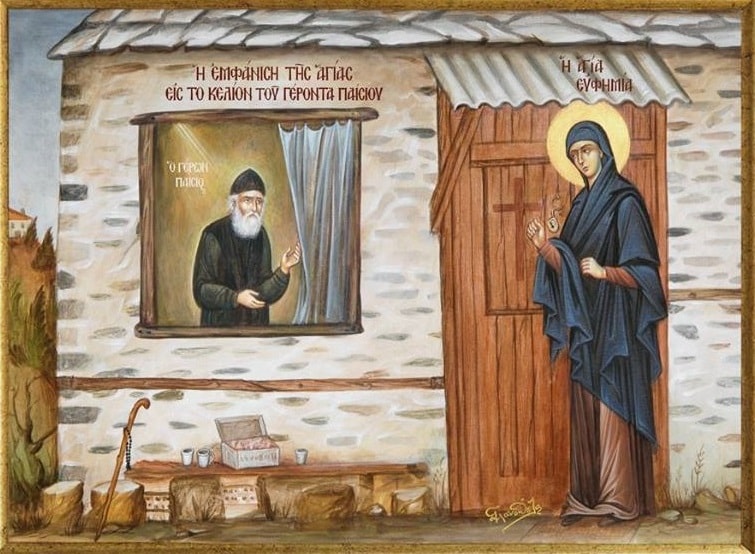 Την Αγία Ευφημία γιορτάζει η Ιερά Μονή Αναλήψεως Καλύμνου