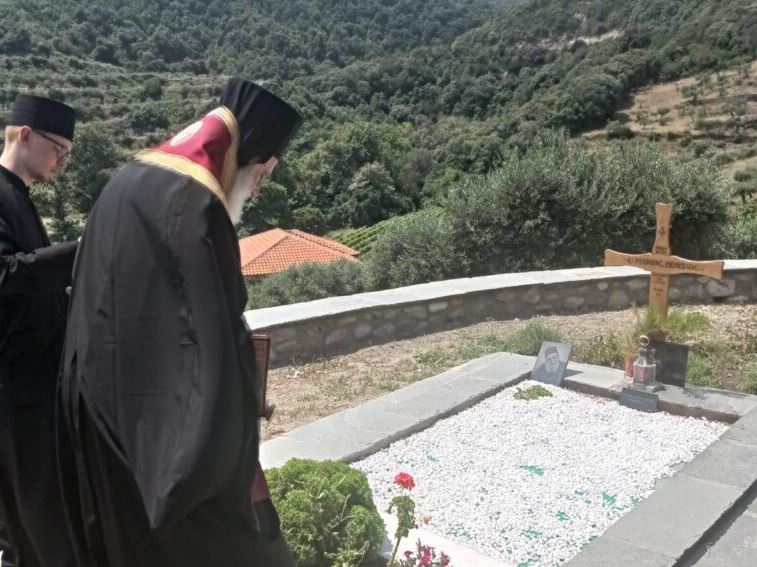 Στο Άγιον Όρος ο Μητροπολίτης Αρκαλοχωρίου