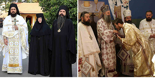 Serbian Patriarch celebrated in the monastery of the Presentation of the Mother of God