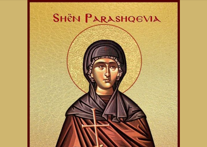 Oshënare dëshmore Parashqevia