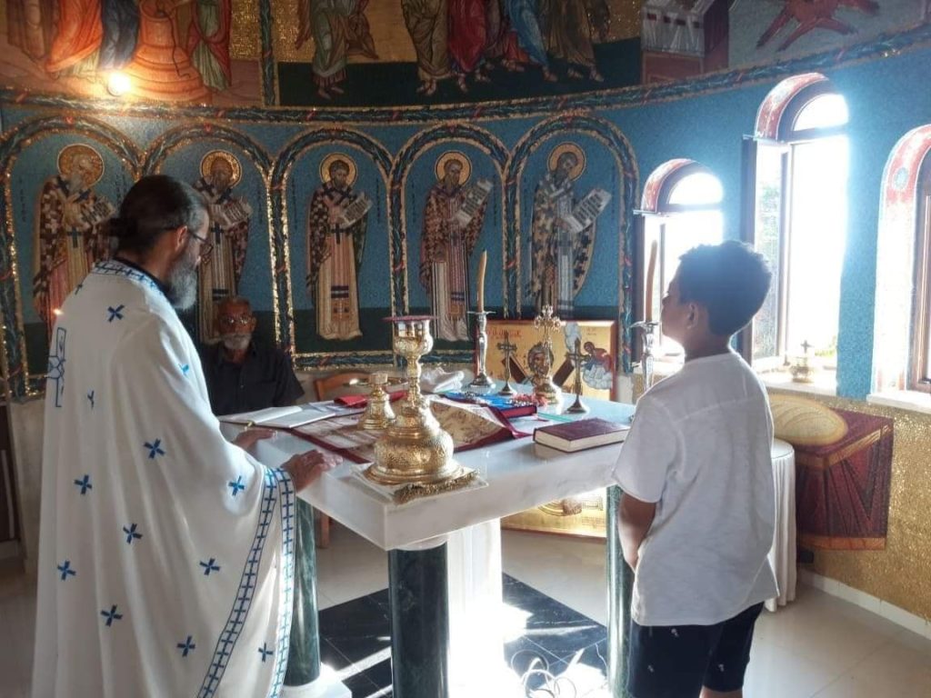 Κτητορικό μνημόσυνο στο εξωκλήσιο του Απ. Ανδρέου στον Πρωταρά