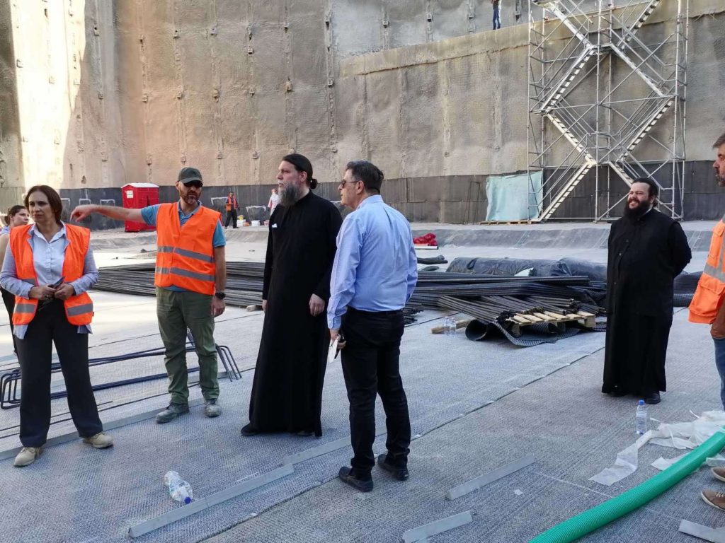 Με γρήγορους ρυθμούς προχωρούν οι εργασίες ανέγερσης του Ιωνικού Κέντρου