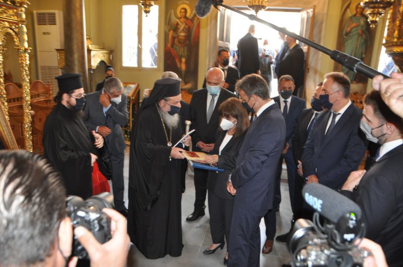 Metropolitan of Drama officiates at Doxology service on occasion of 108th anniversary of town’s liberation