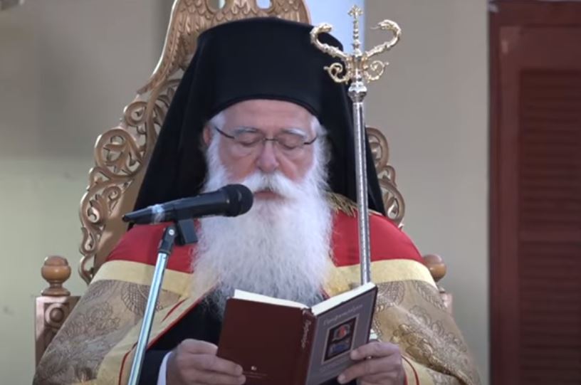 Εσπερινός στον Ι.Ν. Αγ. Παντελεήμονος Ορφανοτροφείου Βόλου