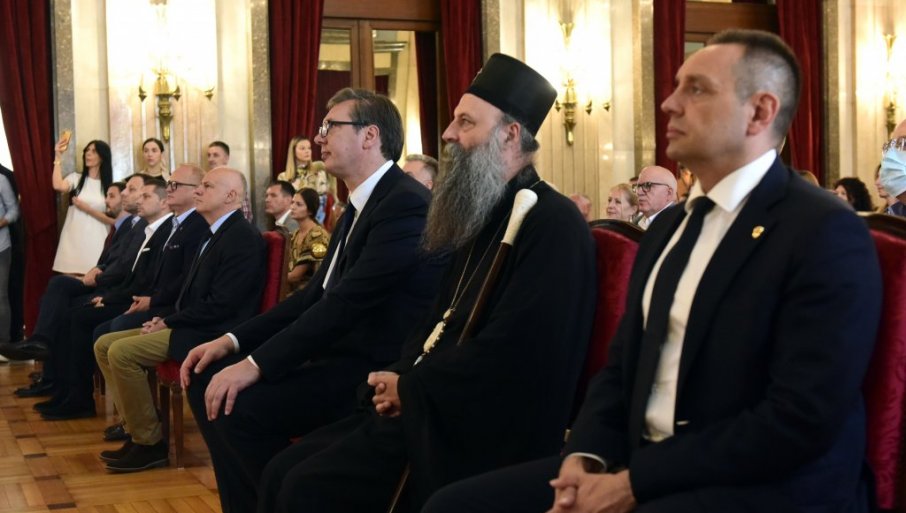 Patriarch of Serbia Porfirije attends Novosti awards presentation