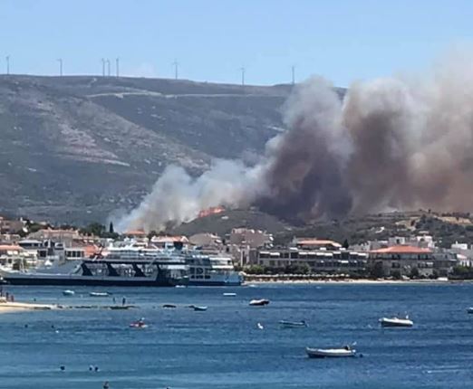 51 πυρκαγιές σε Ελευσίνα, Ασπρόπυργο, Βαρνάβα, Νέα Στύρα Ευβοίας και περιμετρικά του Βόλου