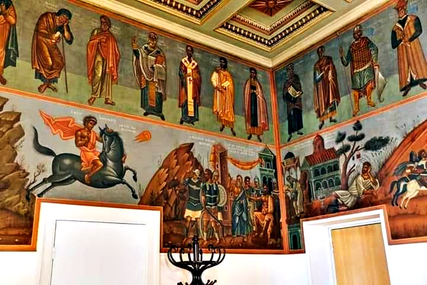 Η τοιχογραφία που παρελάζει το Γένος: Άγιοι, φιλόσοφοι, στρατηγοί