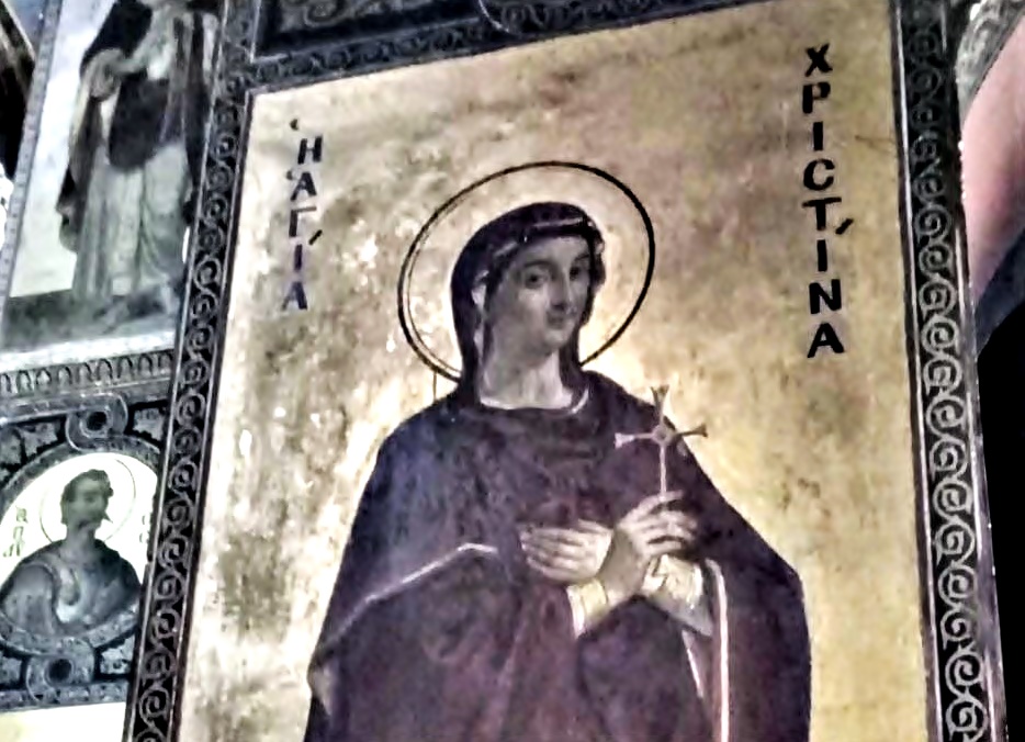 Η ΦΩΤΟΓΡΑΦΙΑ ΤΗΣ ΗΜΕΡΑΣ: Η Αγία Χριστίνα στο κέντρο της Αθήνας