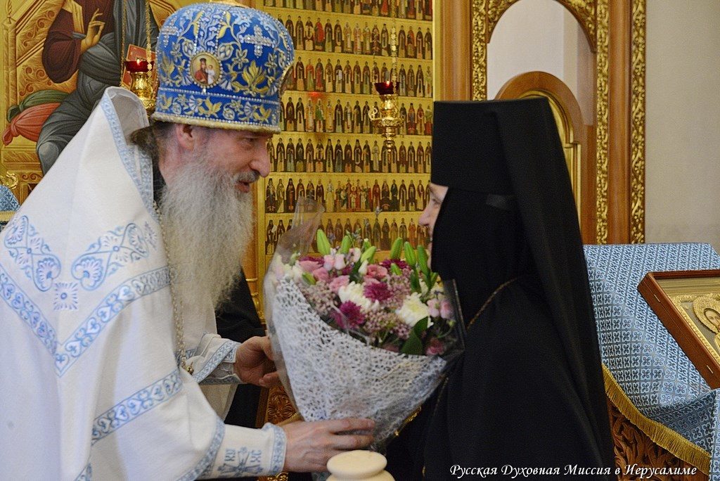 В Горненском женском монастыре в Иерусалиме совершен традиционный крестный ход со Смоленской иконой Божией Матери