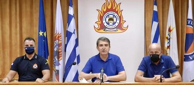 Μ. Χρυσοχοΐδης για φωτιά στα Βίλια: “Βελτιωμένη η κατάσταση”