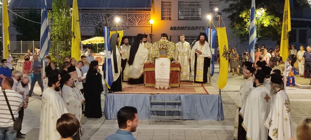 Λαμπρή η Πανήγυρη της Μεταμορφώσεως στον Βόλο