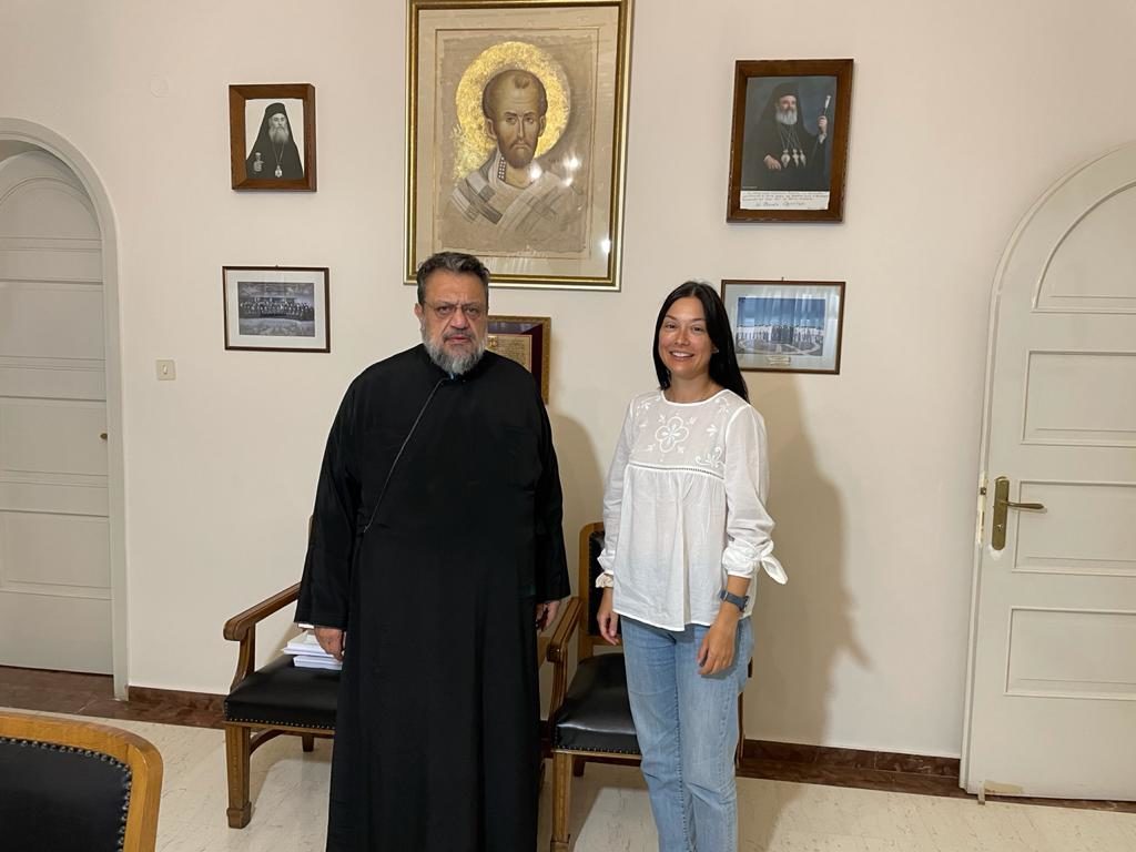 Συνάντηση Μητροπολίτη Μεσσηνίας-Νάντιας Γιαννακοπούλου